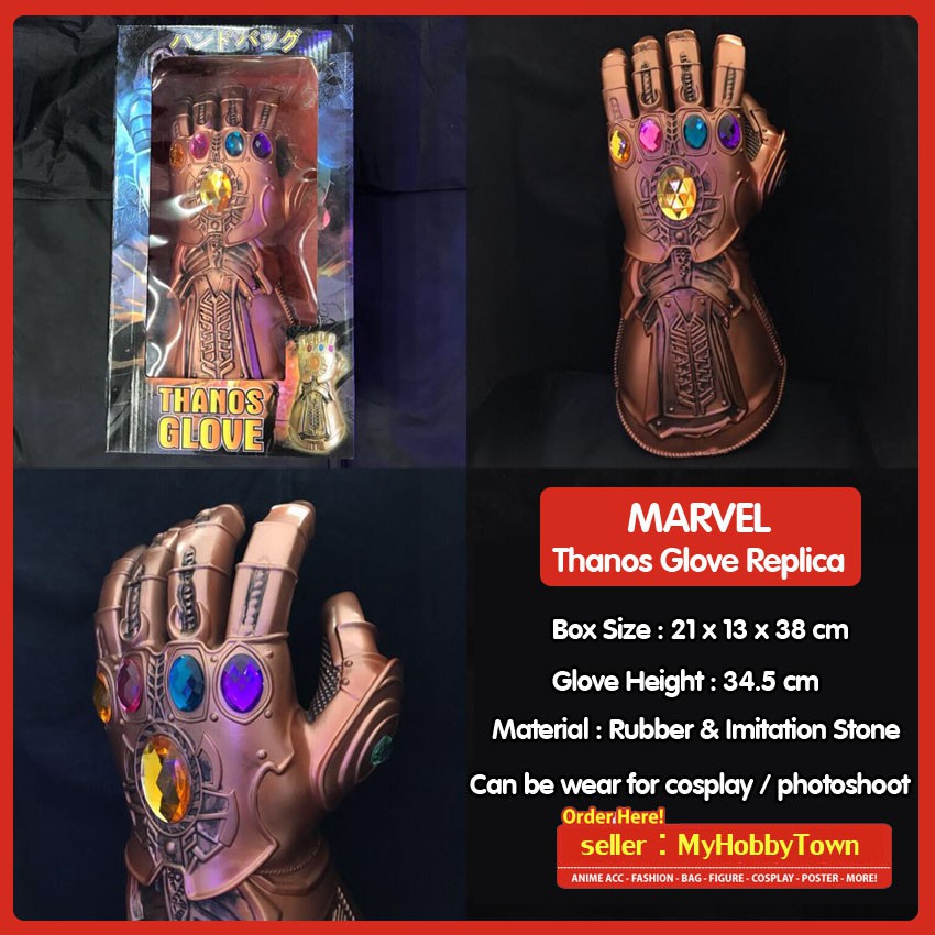 Sarung Tangan Thanos Marvel Infinity Wars Cosplay