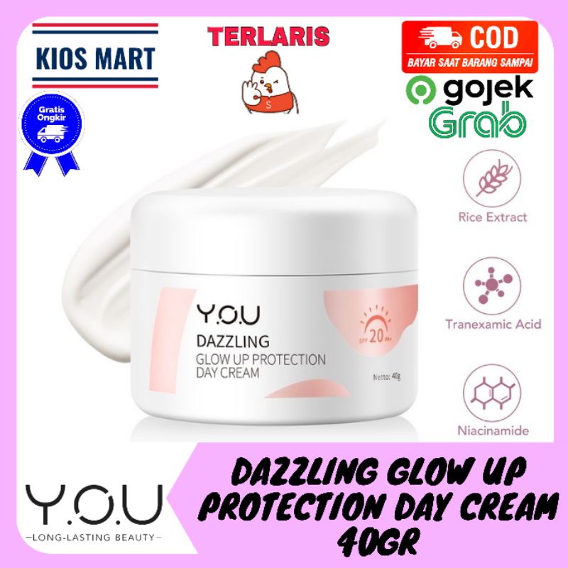 You Dazzling Glow Up Series Day Cream Night Cream Toner Facial Foam Body Cream Tone Up Face Cream