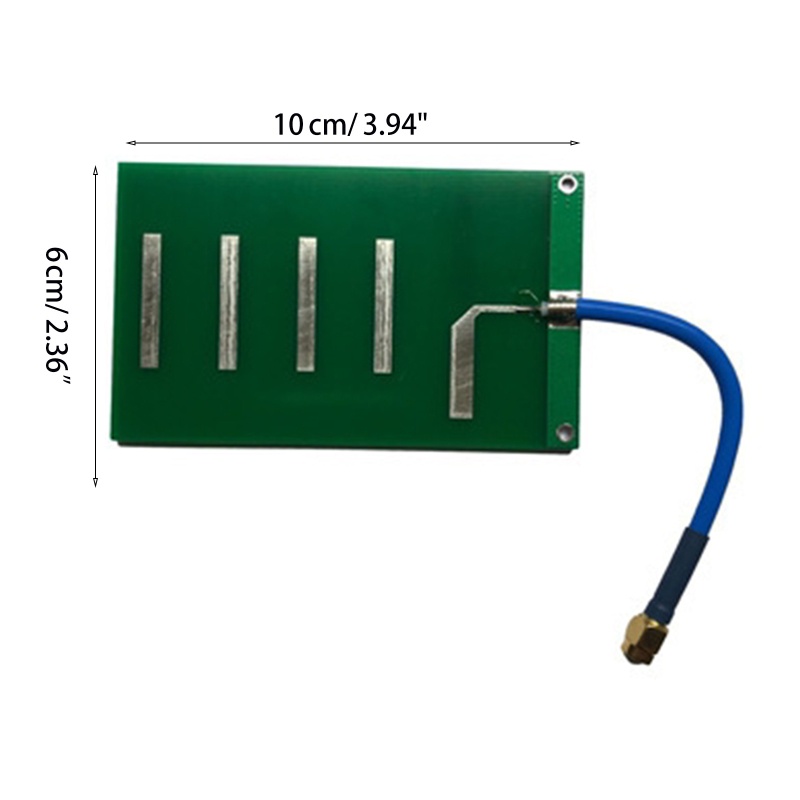 Btsg 2.4GHz 7dB Yagi Antena Arah Antena PCB Tinggi SMA Female Ukuran Kecil