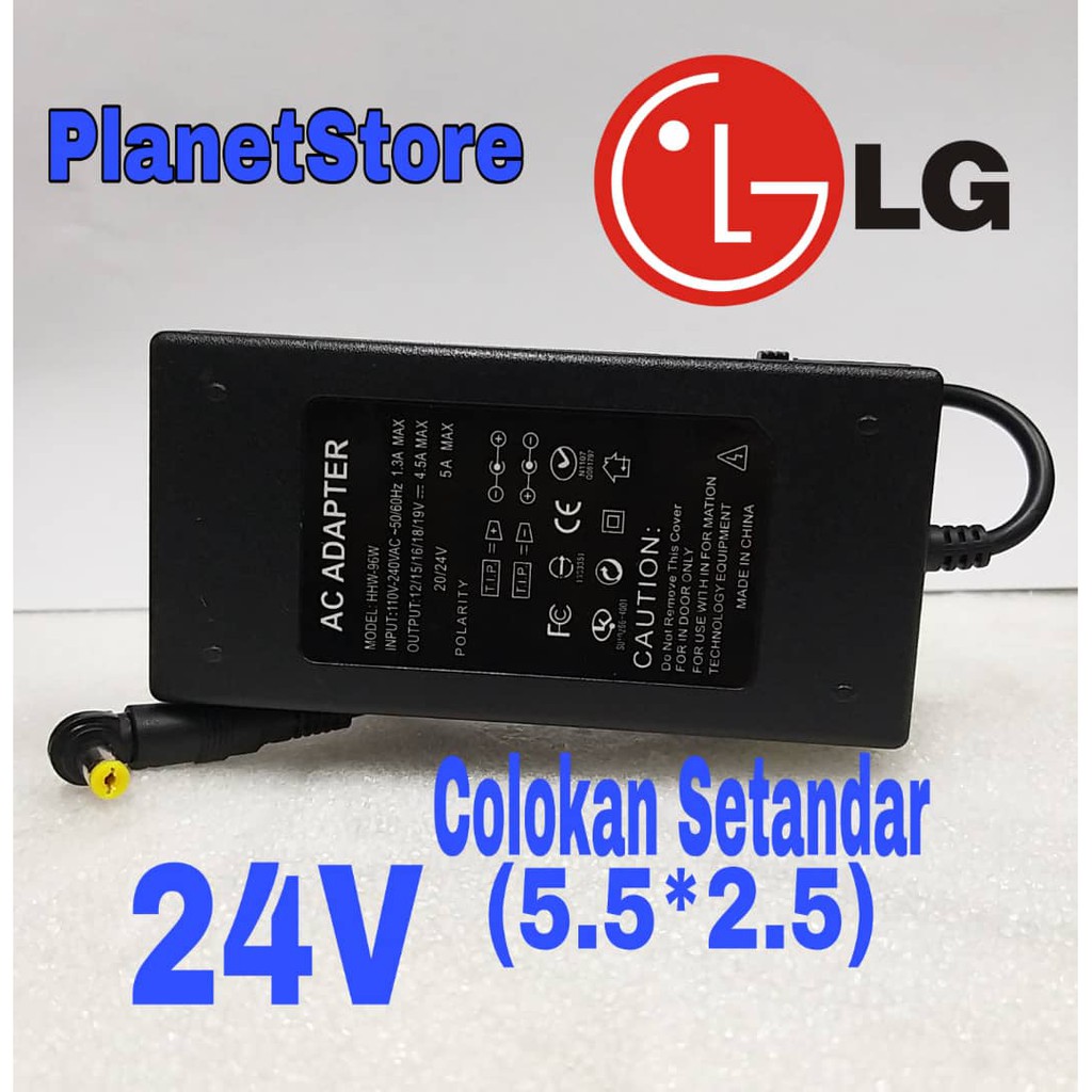 Adaptor TV LED LCD Monitor LG 24V 2.71A/1.7A 22LE5300 22LE5300-TA 24Voltt