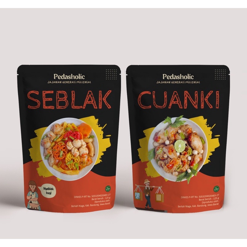 

Pedasholic bundling seblak + cuanki