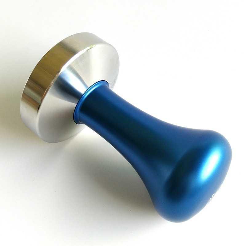 Grab Medan Tamper Kopi Espresso Stainless Steel Plated 51mm A1194 VanKood Recaps Biru