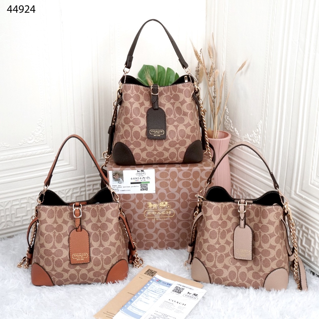 TAS WANITA BATAM IMPORT COACH HOBO MINI BAG 44924 KWALITAS PLATINUM GRADE AAA