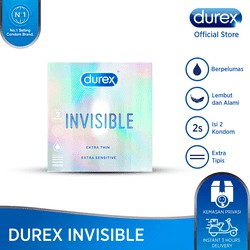 DUREX INVISIBLE ISI 2 KONDOM