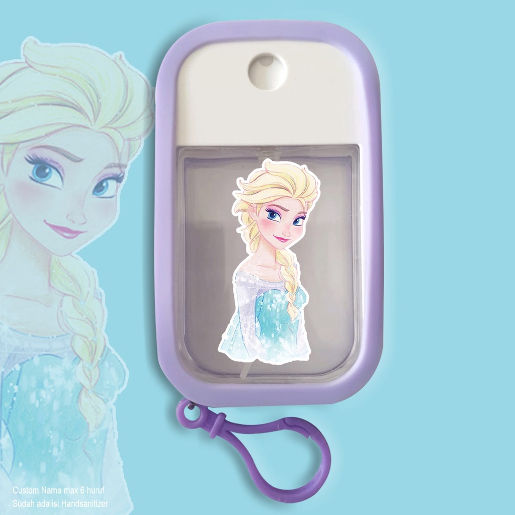 HAND SANITIZER SPRAY FROZEN / SUDAH INCLUDE ISI 45 ML / REAL PICTURE 100% MODEL IPHONE