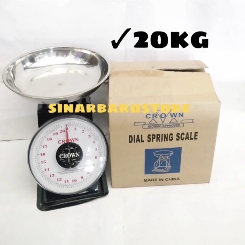 Timbangan Duduk Crown 20KG