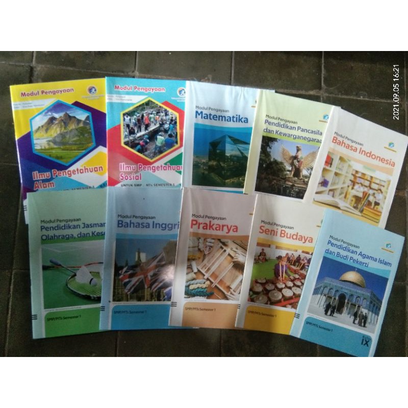 LKS MODUL PENGAYAAN UNTUK SMP/MTS KELAS 9 SEMESTER 1 KURIKULUM 2013