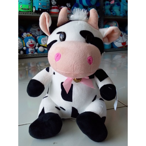 boneka sapi Hadiah Kado Gift Lucu Lembut Halus