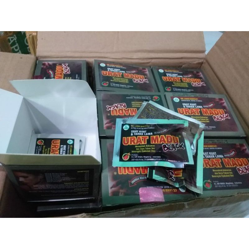 Urat Madu black kapsul stamina pria
