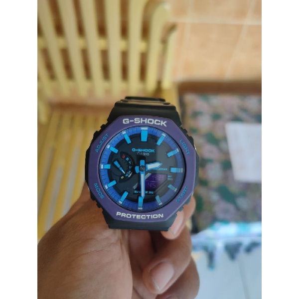 jam bekas g shock ga 2100 ths original