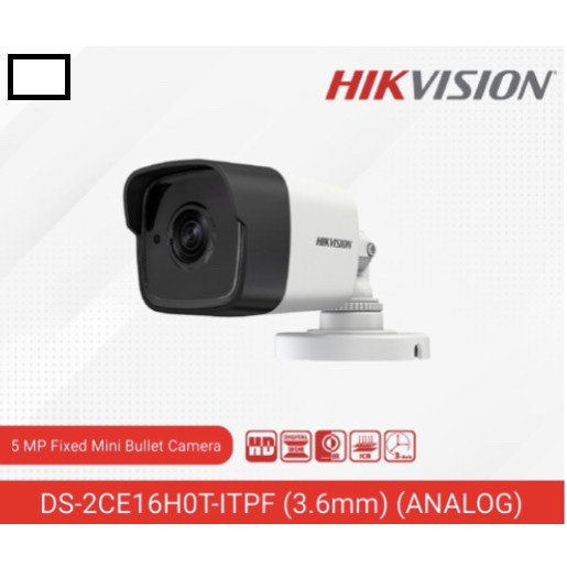 KAMERA CCTV HIKVISION 3K- 5MP OUTDOOR DUAL LIGHT DS-2CE16K0T-EXLPF