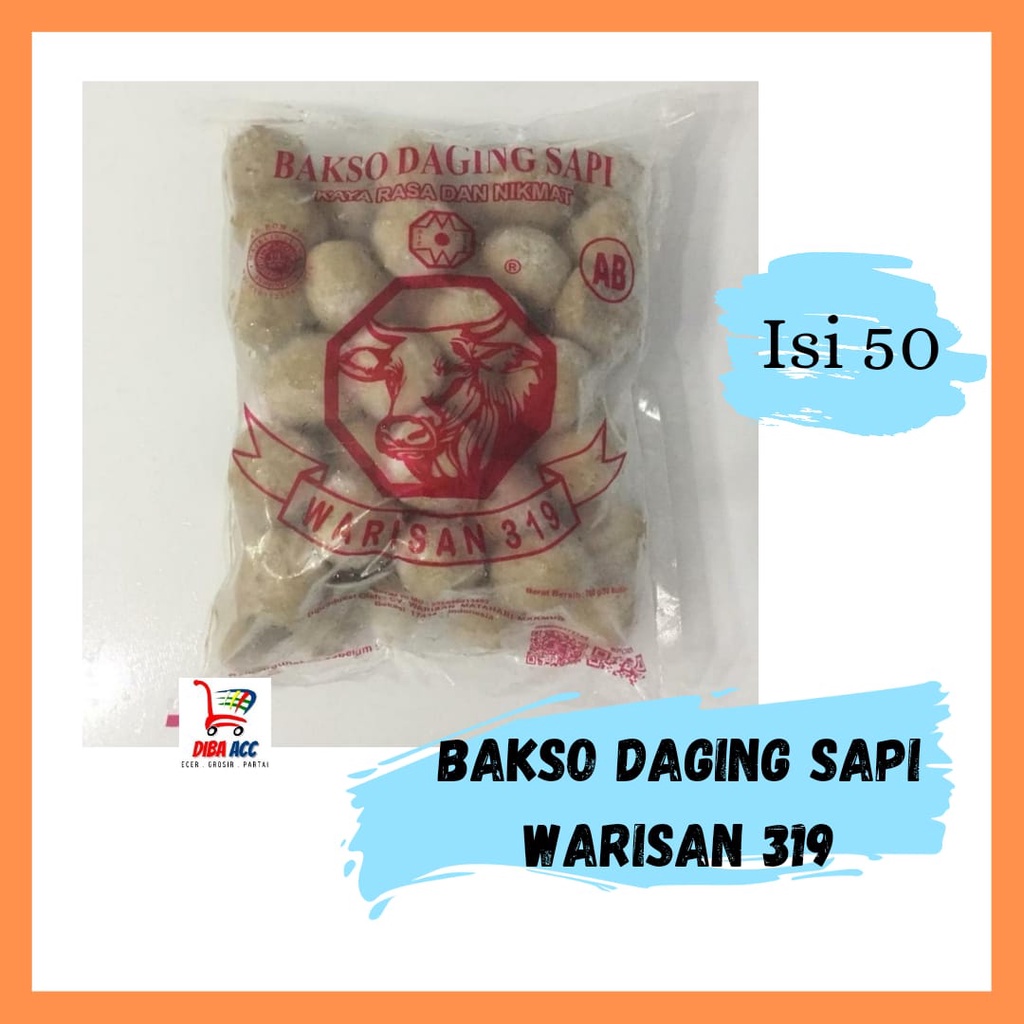 Jual Bakso Warisan Bakso Daging Sapi Warisan 319 Isi 50 Shopee Indonesia