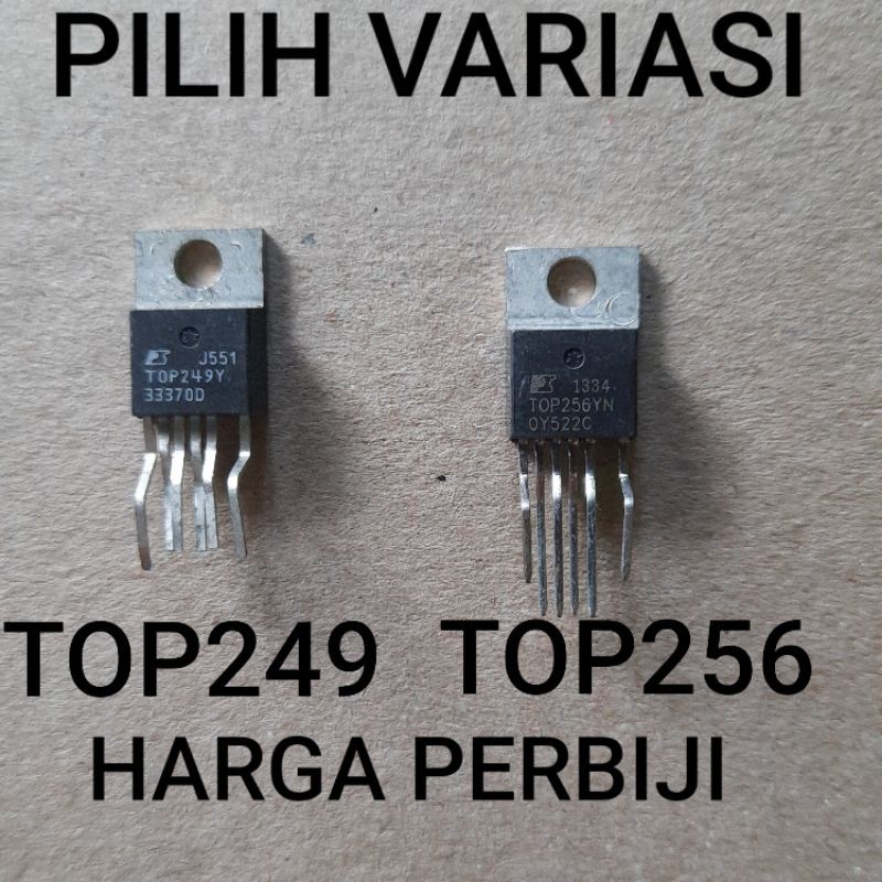 IC TR TRANSISTOR POWER TOP245 / TOP246 TOP 245 TOP245YN / TOP246 TOP256 TOP256YN TOP 256 | TOP249 TOP249YN TOP 246 TOP246YN