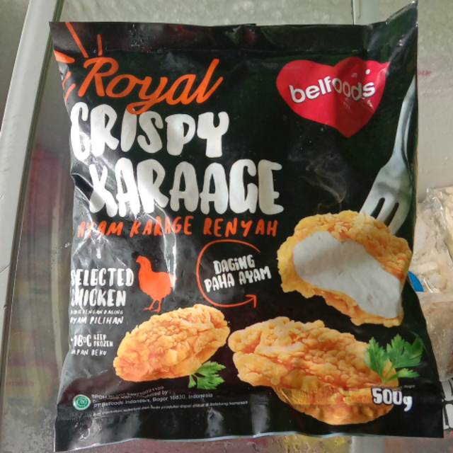 

Chicken crispy karaage/belfood paha ayam 500gr