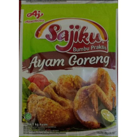 Jual Sajiku Bumbu Praktis Ayam Goreng G Shopee Indonesia