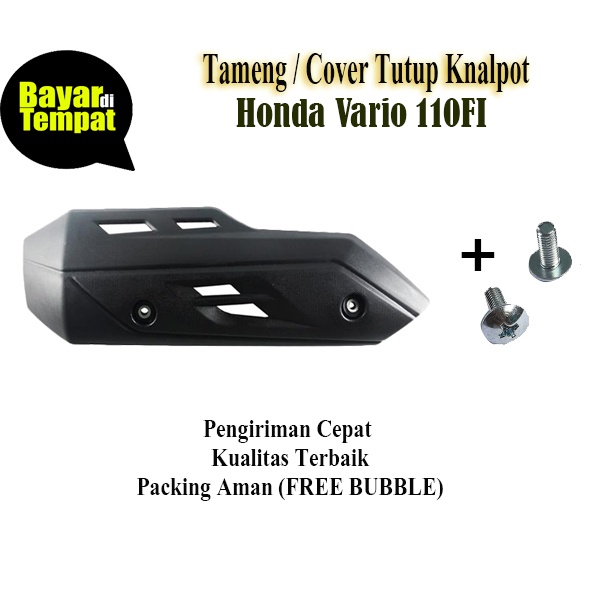 Tutup knalpot VARIO 110 LED / Cover / Tameng Knalpot Vario 110 FI