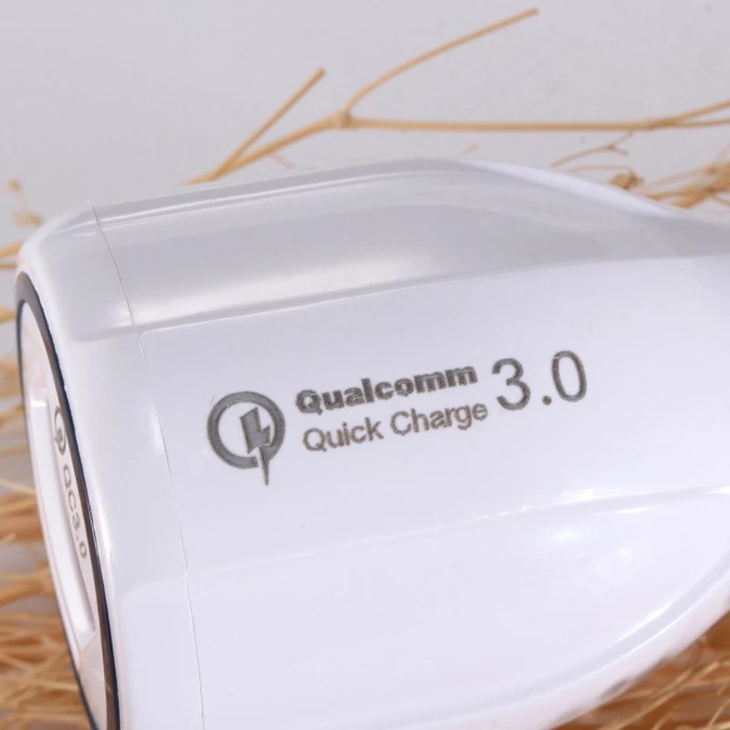 Car Charger Colokan Mobil 2 Ports 3.1A Qualcomm Quick Charge 3.0