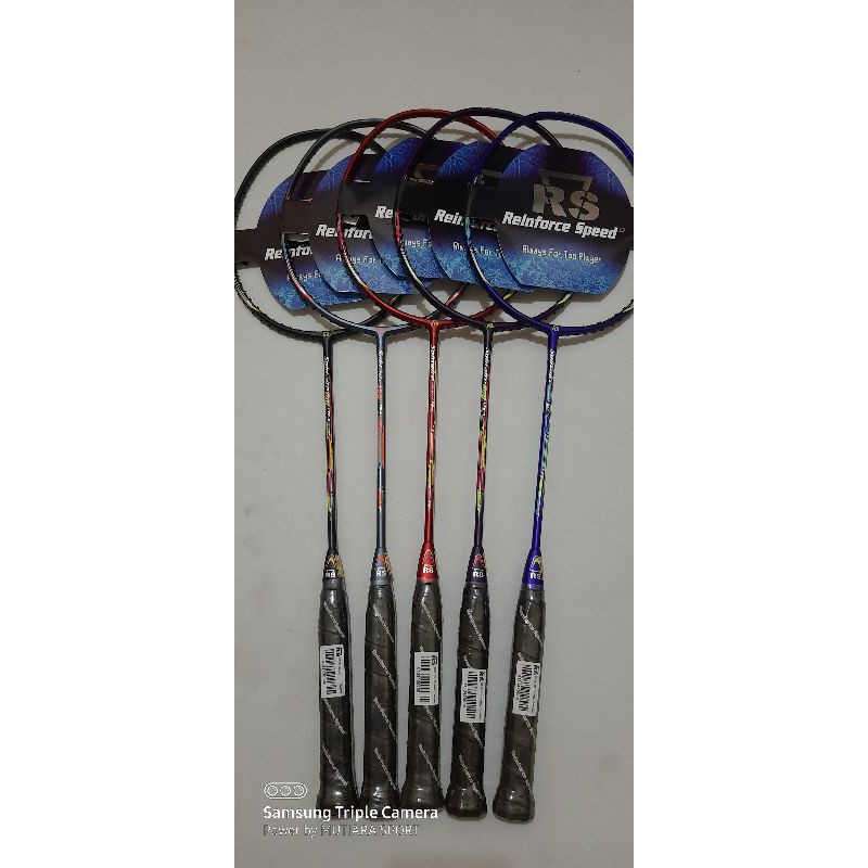 RAKET NEW RS SOLITAIRE LTE dan ISOBLADE NEO-2 KOMPLIT MURAH  Tinggal  Pakai