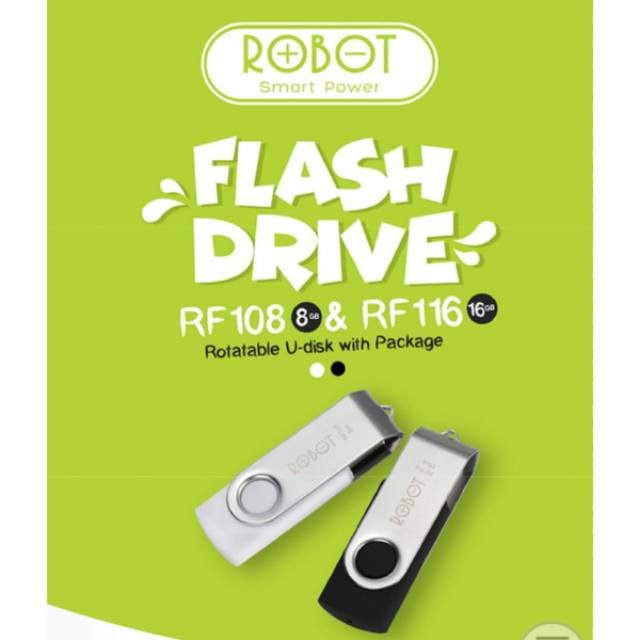 Flashdisk robot 8gb dan 16gb