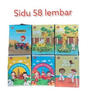 

Buku Tulis Sidu 58 Lembar 1pak isi 10 buku