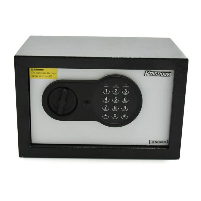 Jual GOJEK GRAB Krisbow Brankas 20et1/2 Hitam safety Box Penyempanan