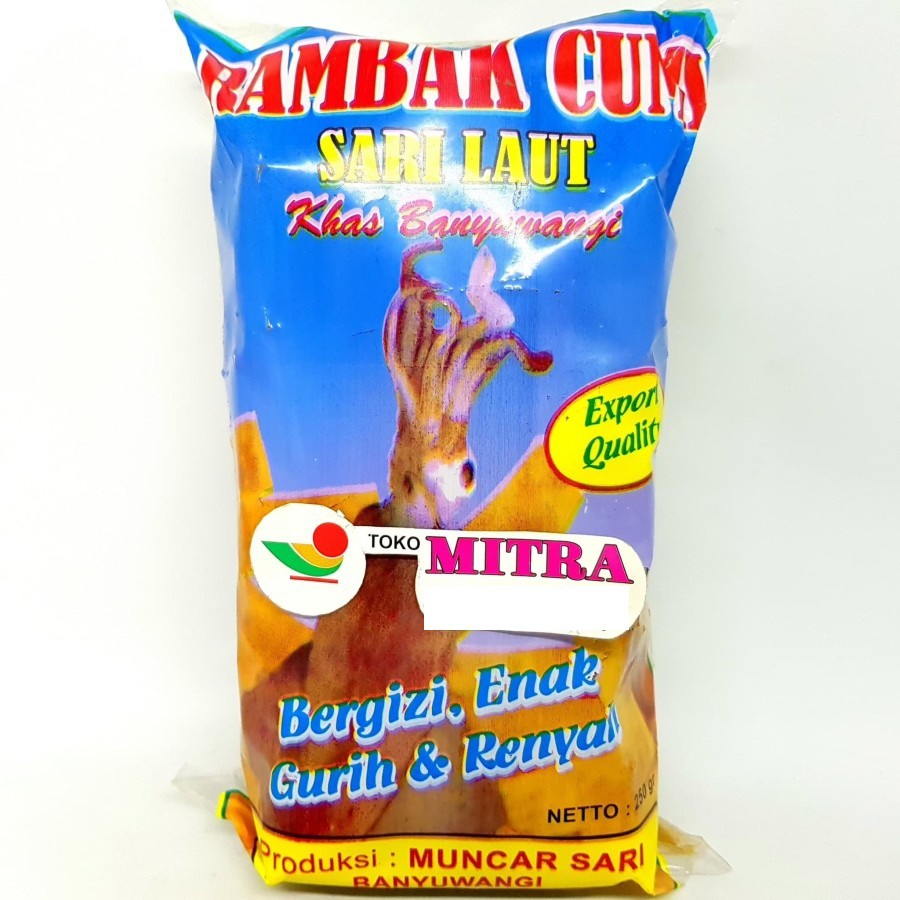 

SARI LAUT RAMBAK CUMI KHAS BANYUWANGI 250gr MENTAH