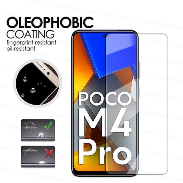 POCO M5 M5S / M4 PRO 4G / M3 / M3 PRO 5G TEMPERED GLASS SCREEN GUARD ANTI GORES KACA