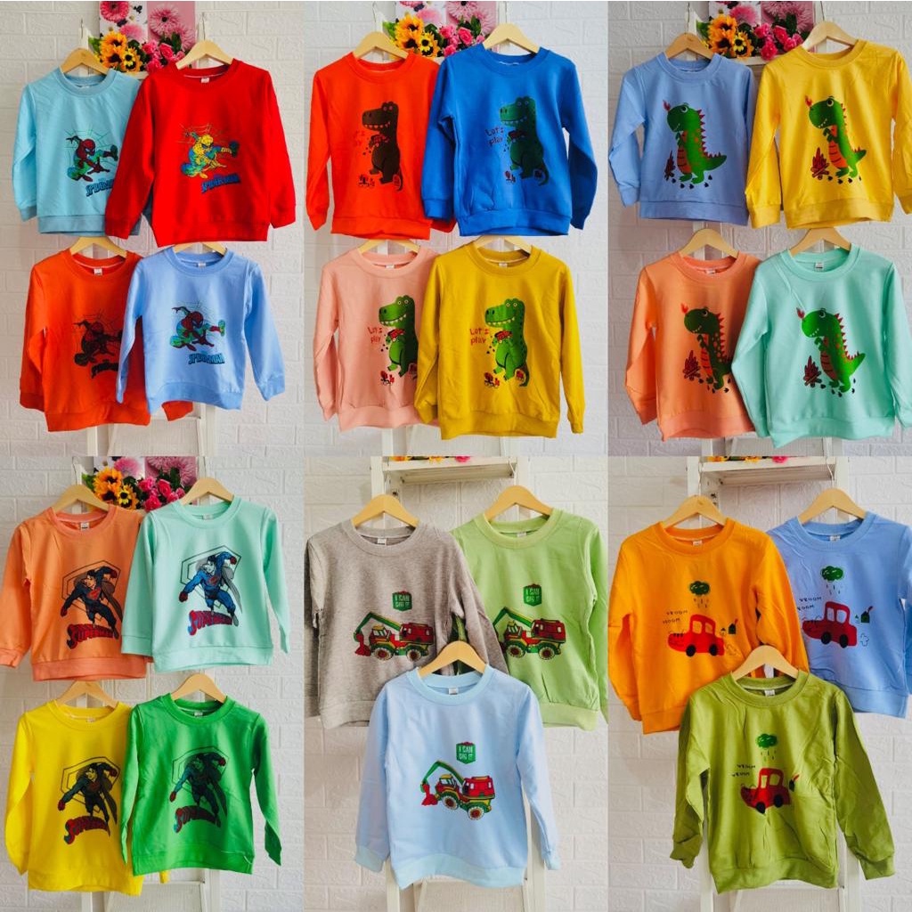 Paket Usaha Mix Grosir Sweater Anak Branded Impor MURAH