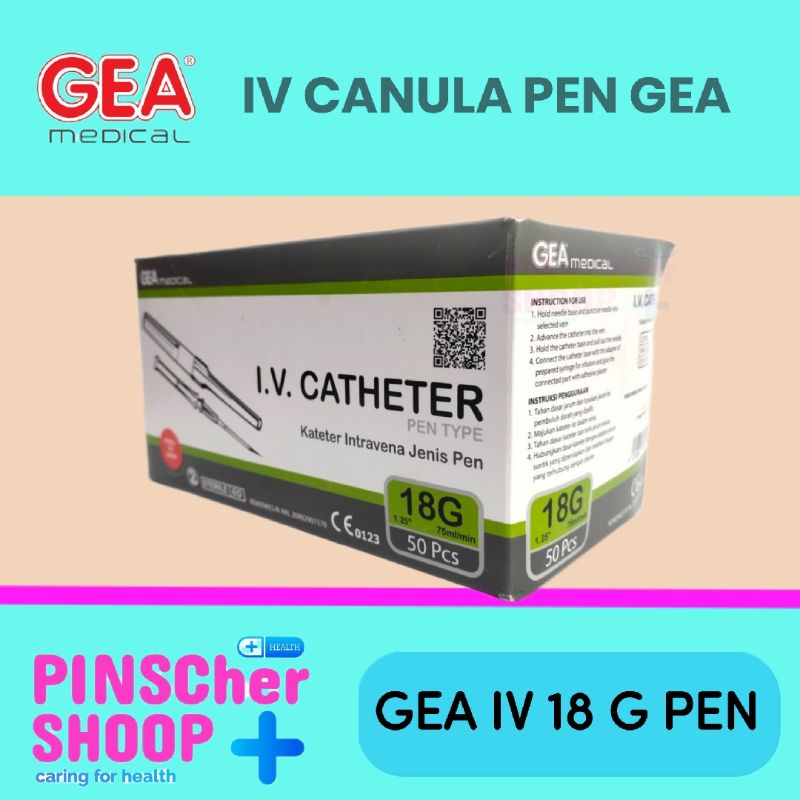 GEA PEN TIPE 18 G SATUAN