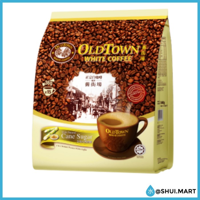 

Old Town Kopi Putih Gula Tebu - White Coffee Cane Sugar 540 gr