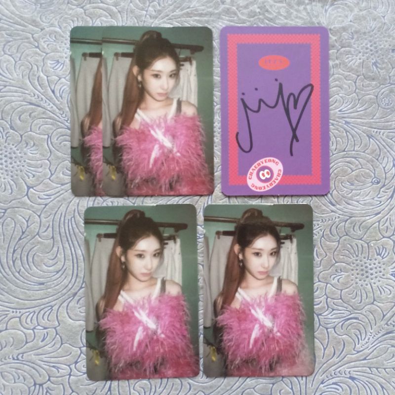 Official Photocard Chaeryeong ITZY Crazy in Love SE Jewel Case Ver.