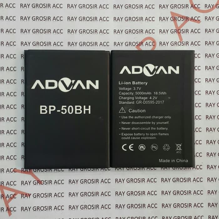 Baterai Original Double Power ADVAN Vandroid BP-50BH , BP50BH , I5C