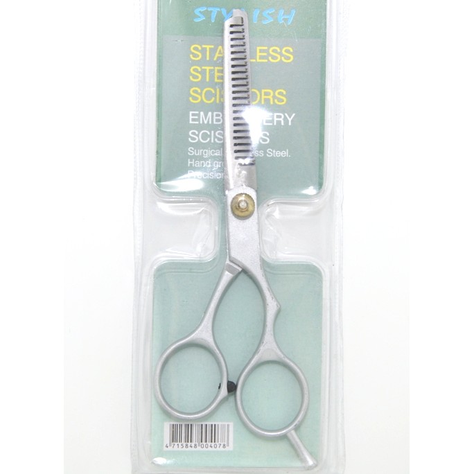 VOM SKU-0289 Gunting Sasak Gerigi Stylish Stainless Steel Scissors - 0289