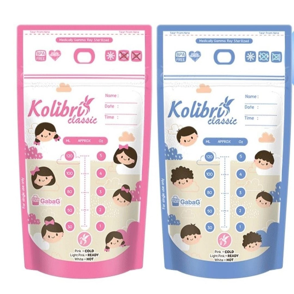 Kantong asi gabag 120ml / plastik asi gabag breastmilk storage