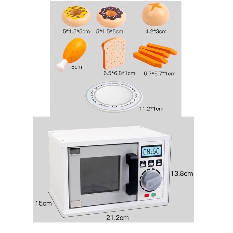 oven wooden - mainan masak2an - hadiah anak  - kado anak