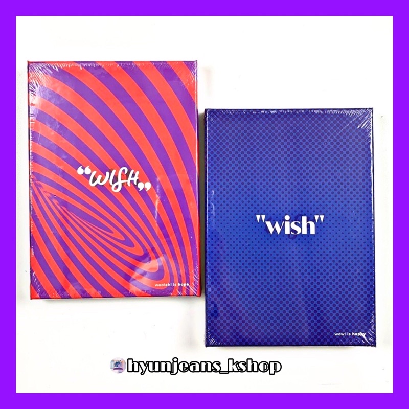 [READY STOCK] WOOAH / WOOAH The 3rd Single Album - WISH + poster no benefit WOO  AH  WOOAH