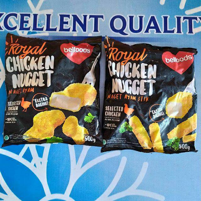 

NAGET BELFOODS ROYAL SANGAT ENAK 500GR
