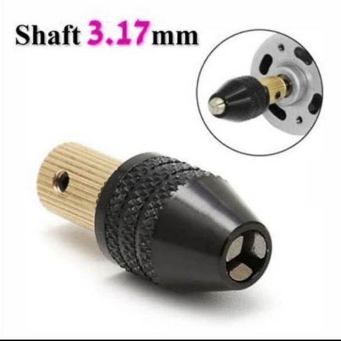 JJ575 kepala bor keyless mini grinder dinamo drill chuck die adaptor