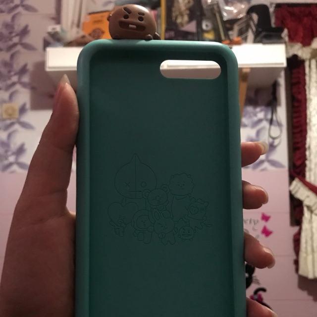 BT21 Shooky Official Line Silicon Case iPhone 7+