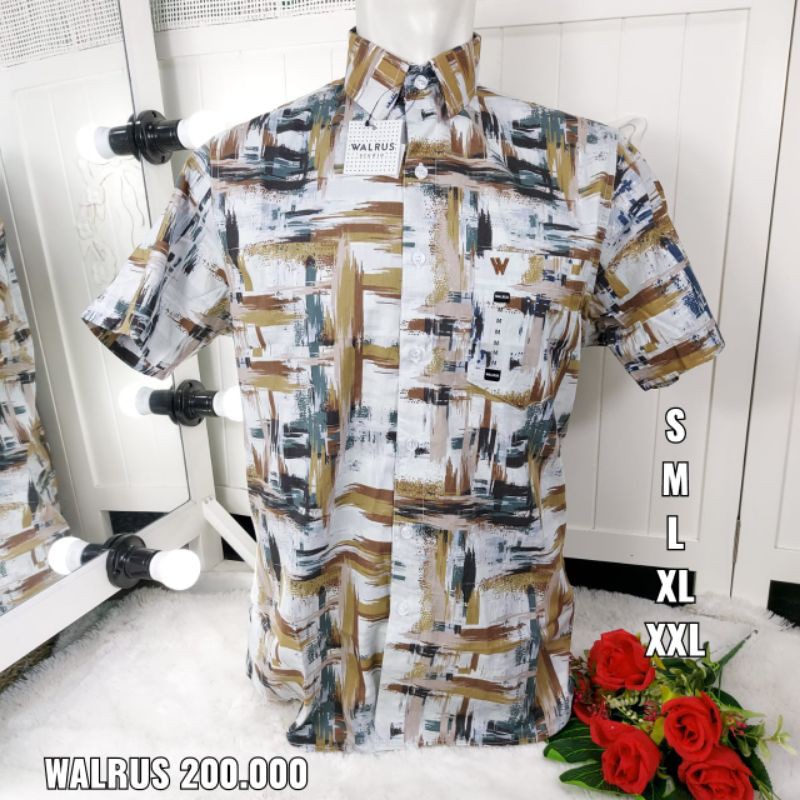 Kemeja Cowok WALRUS