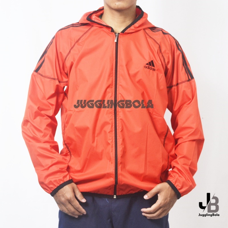 Jaket Parasut Olahraga Running Aguentar Jaket Olahraga Pria JugglingBola