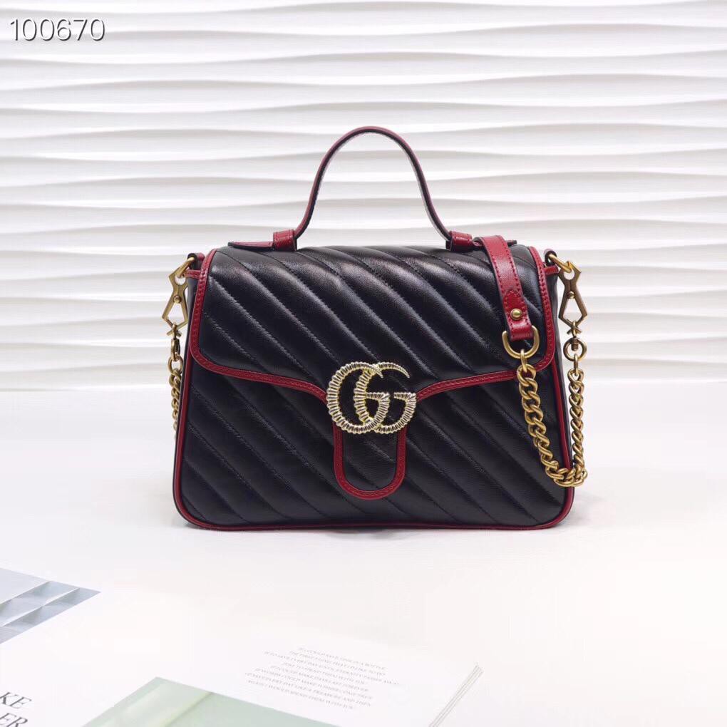Tas Gucc-i Marmont  498190  Branded/Quality/Super Quality/Kualitas/Vip/Mirror ML
