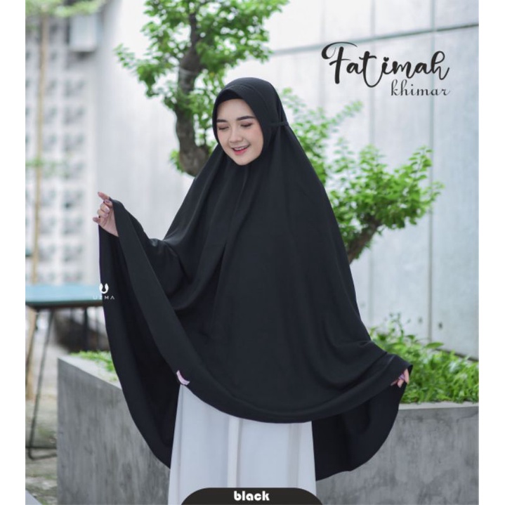 Khimar Fatimah Uzma Hijab Bonus Cadar Tali