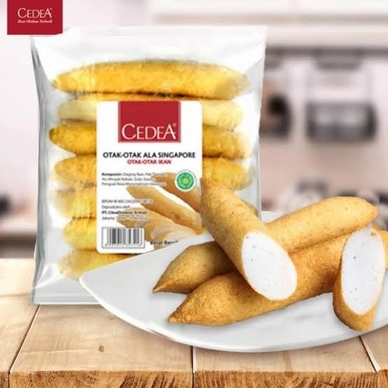 

Cedea Otak Ikan Singapore 500gr isi 5 Pcs