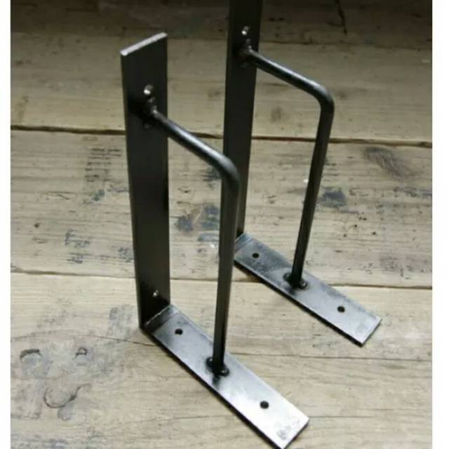 siku ambalan,siku papan,rak siku meja ambalan tempel dinding 20x35cm satu set 2pcs