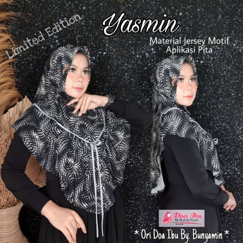 Hijab yasmin ori Doa Ibu
