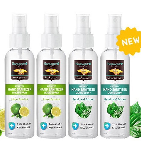 HERBORIST Hand Sanitizer Spray 100ml Harum Lembut