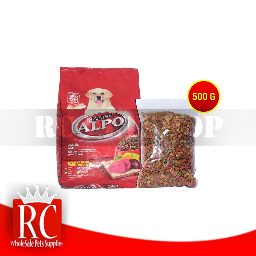 Alpo Makanan Anjing Dog Food Repacking 500 Gram