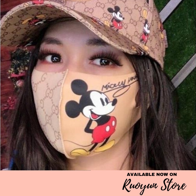 RYX - Cartoon Cover Masker Fashion Casual - Ori Import