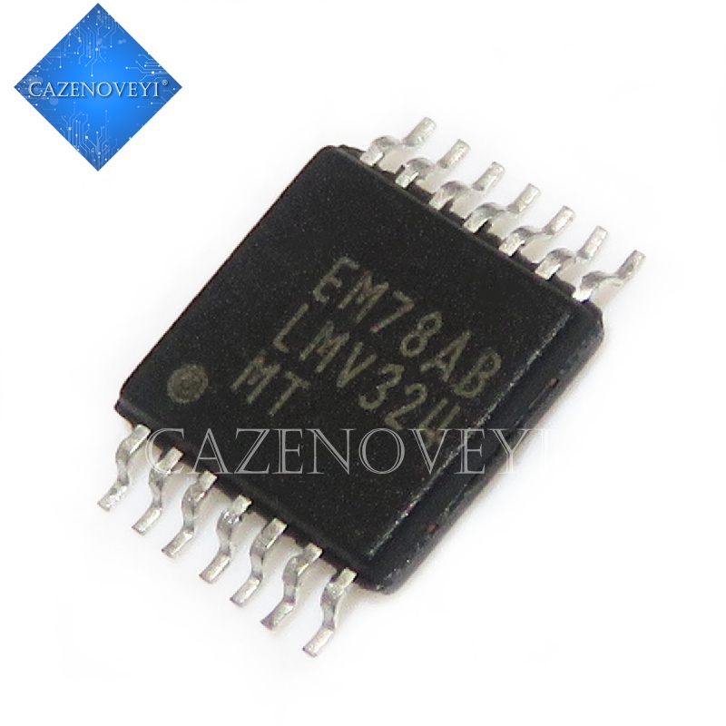 10pcs Ic Lmv324Mt Lmv324 Lm324-Mt Tsop-14